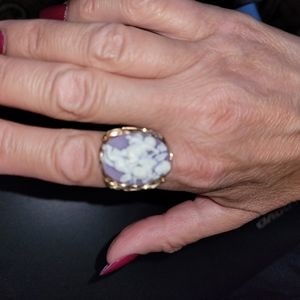 10k Gold Cherubs Ring